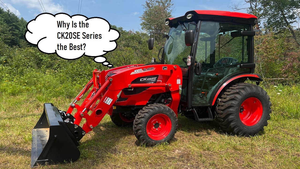 Полное пошаговое руководство по трактору Kioti CK20SE CAB SERIES - CK2620SE, CK3520SE и CK4020SE CAB