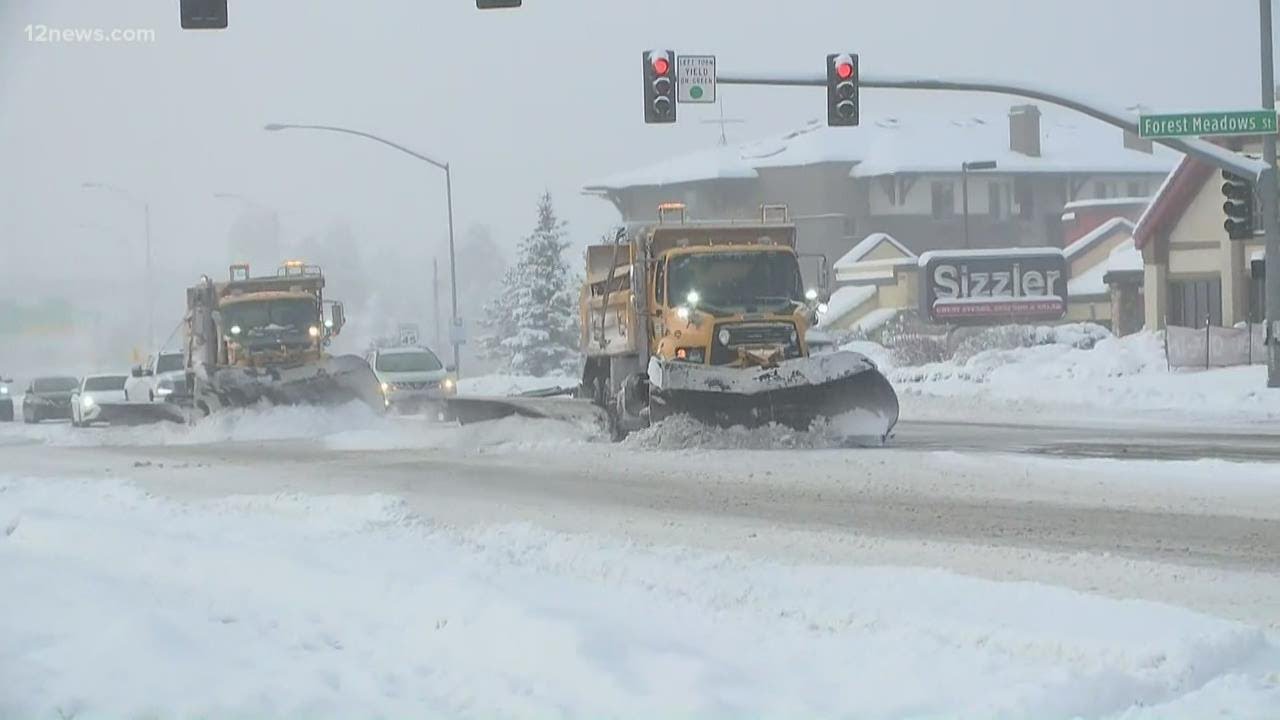 From the Valley to the High Country, winter storm hammers Arizona