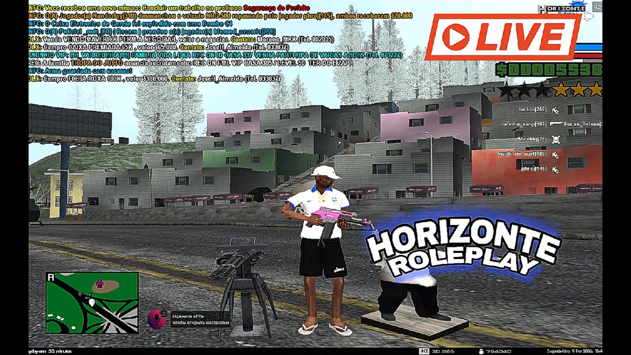 LIVE ONN HORIZONTE ROLEPLAY 1