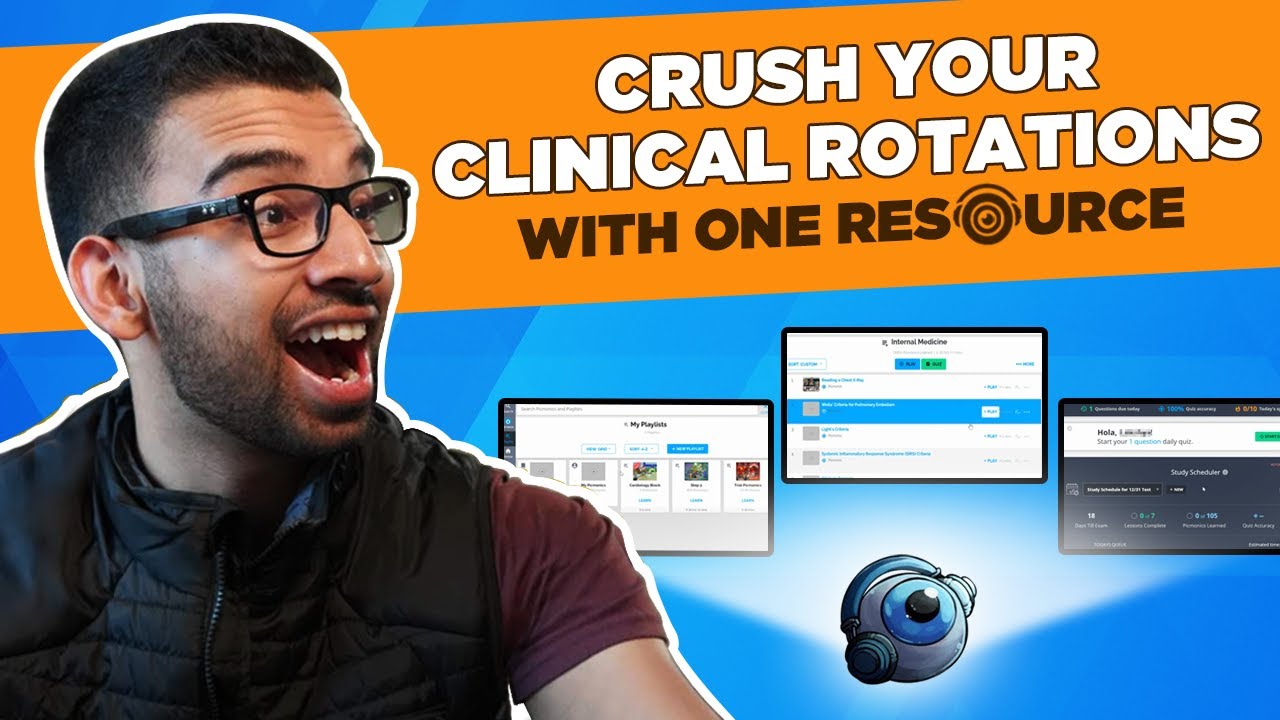How To Use Picmonic To Study For Clinical Rotations [How To Get Honors]