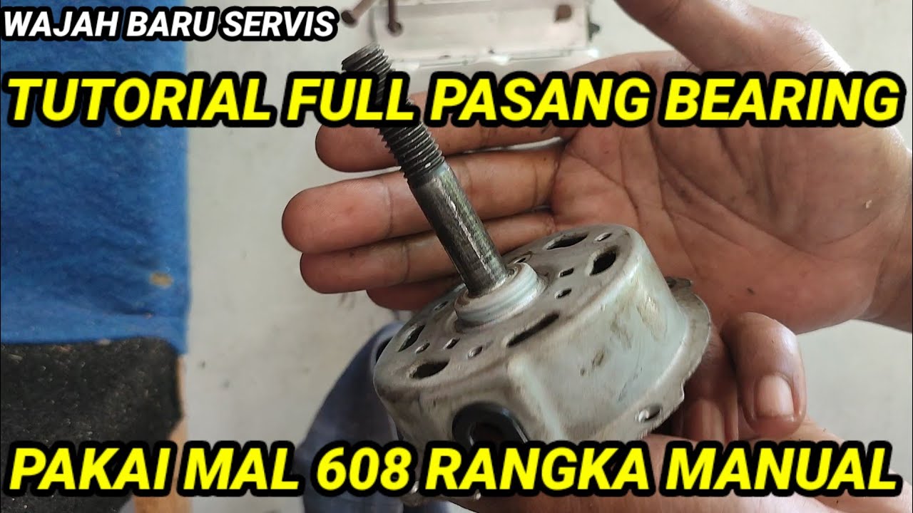Cara mudah pasang bearing kipas angin/Modif kipas angin cosmos / Mal bearing 608 @WAJAH BARU SERVIS