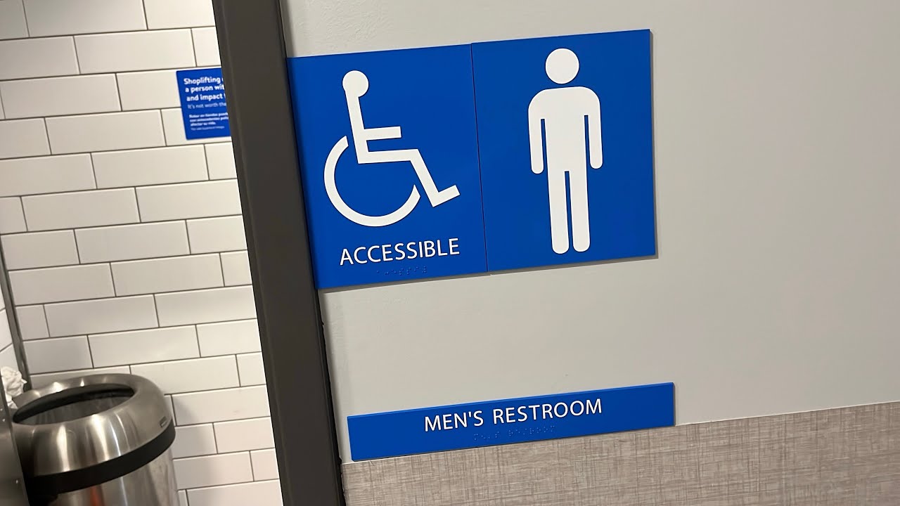 Renovated Walmart Men’s Restroom Reshoot