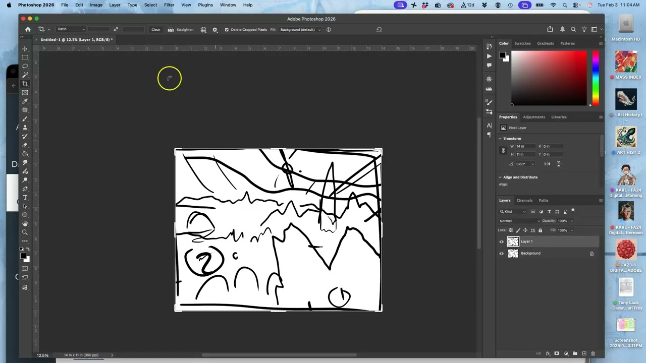 3  Formatting Your Pixel Space and Layout in Adobe Photoshop