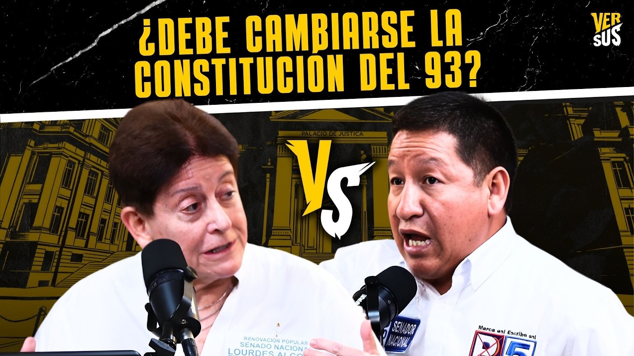 LOURDES ALCORTA vs GUIDO BELLIDO: FUERTE DEBATE por CONSTITUCIÓN DEL 93 y CORRUPCIÓN | VERSUS