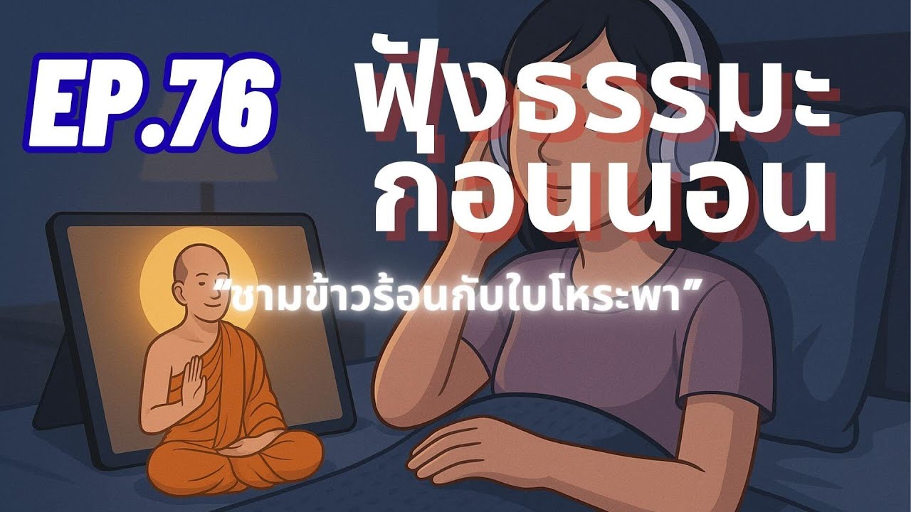 ธรรมะก่อนนอน | “ชามข้าวร้อนกับใบโหระพา”