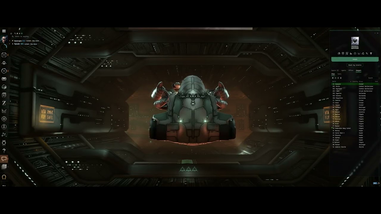 My Gallente Alpha Ship Collection | Eve Online