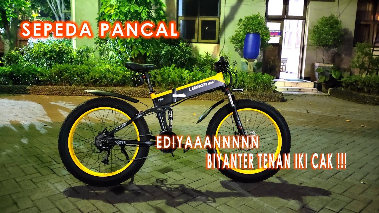 TEST RIDE E-BIKE LANKELEISI XT750 | SEPEDA BANTER CAK