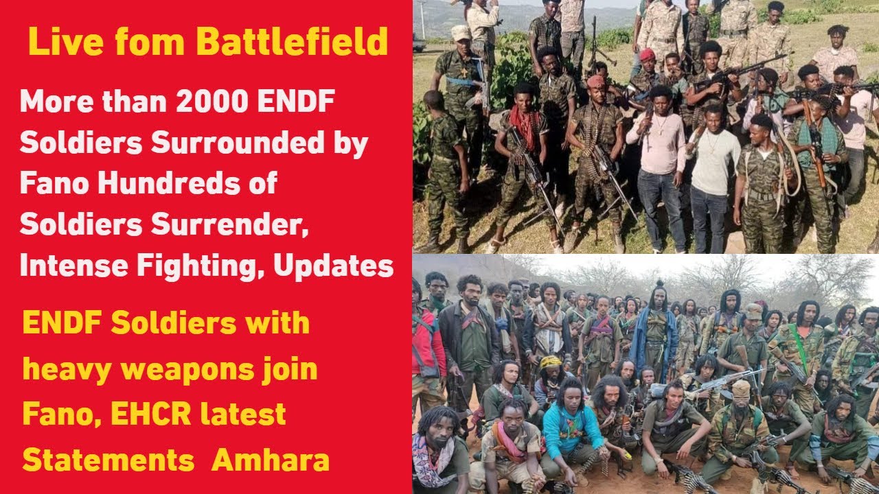 More than 2000 ENDF Soldiers Surrounded by Fano Hundreds of Soldiers Surrender