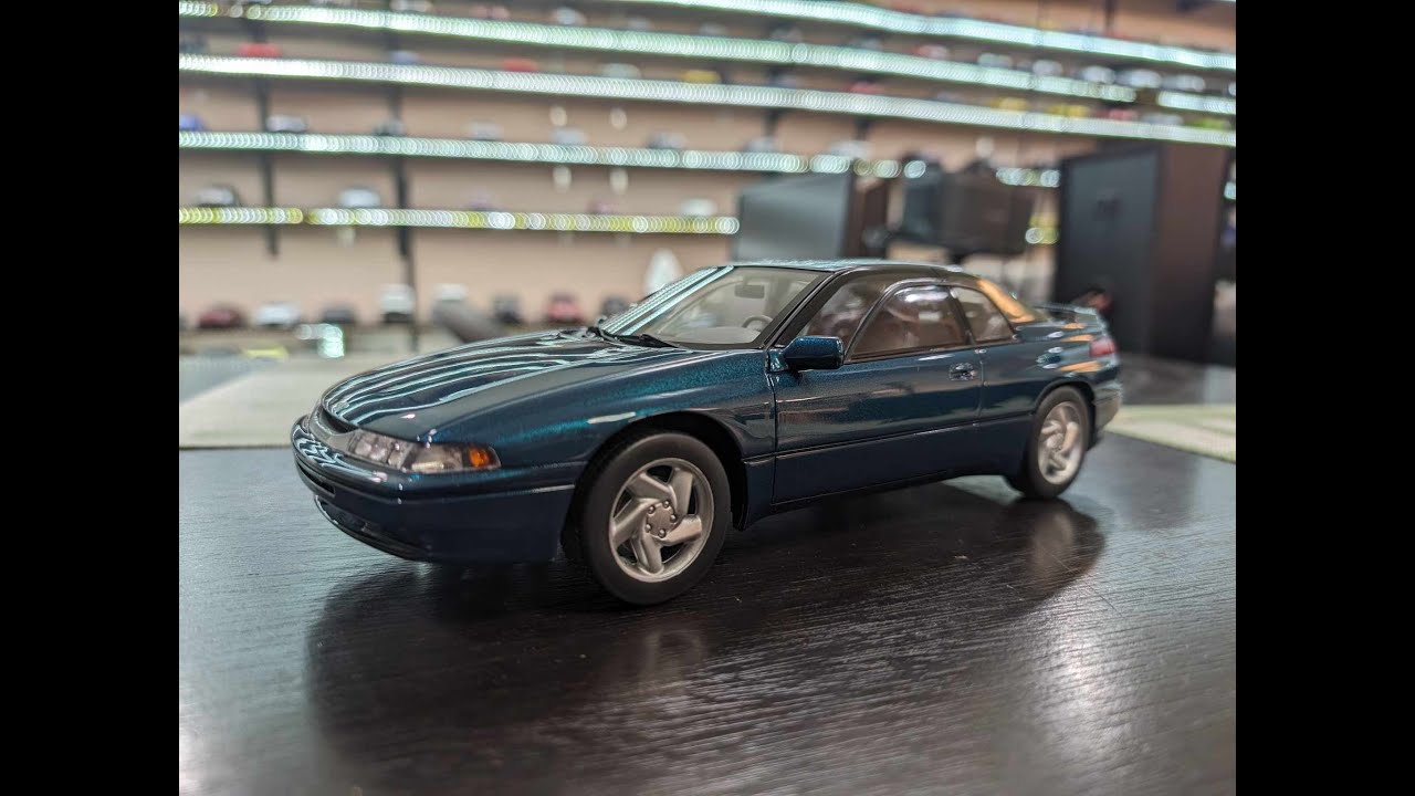 1:18 Diecast Review Unboxing Subaru SVX by RadScale Models/DNA #diecast #cars #subaru #review