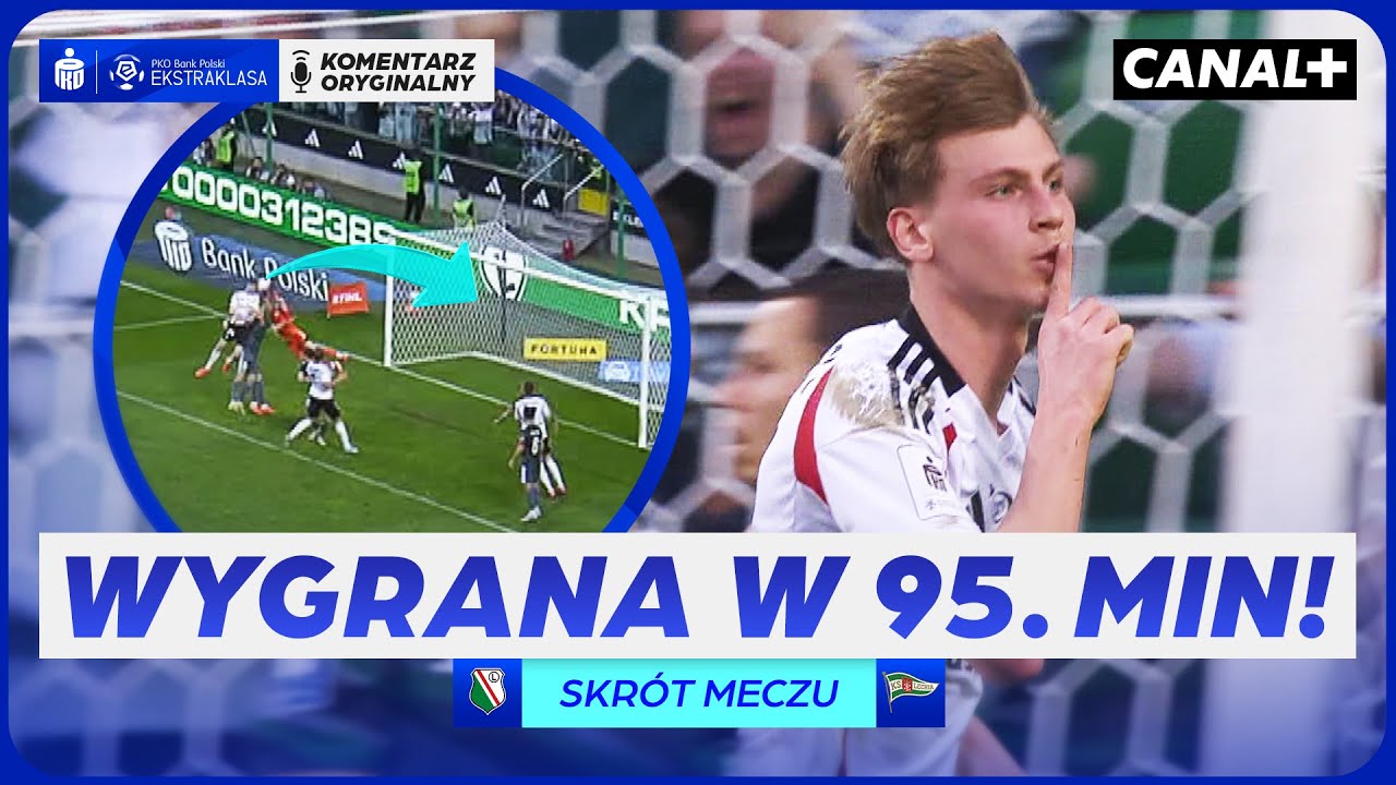 WOW, WOW, WOW! KINO ABSOLUTNE W WARSZAWIE! LEGIA - LECHIA, SKRÓT MECZU