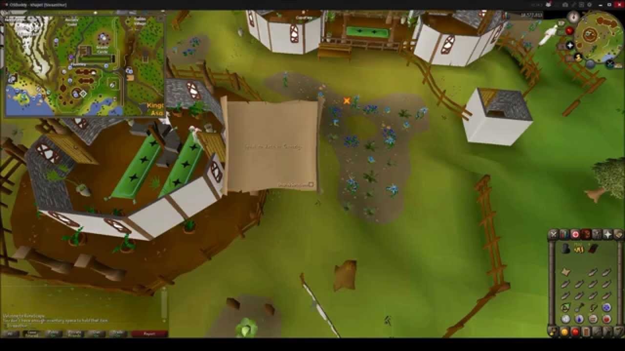 Oldschool Runescape: Speak to Jatix in Taverly.