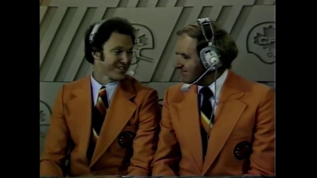 CFL 1978 MONTREAL ALOUETTES AT SASKATCHEWAN ROUGHRIDERS