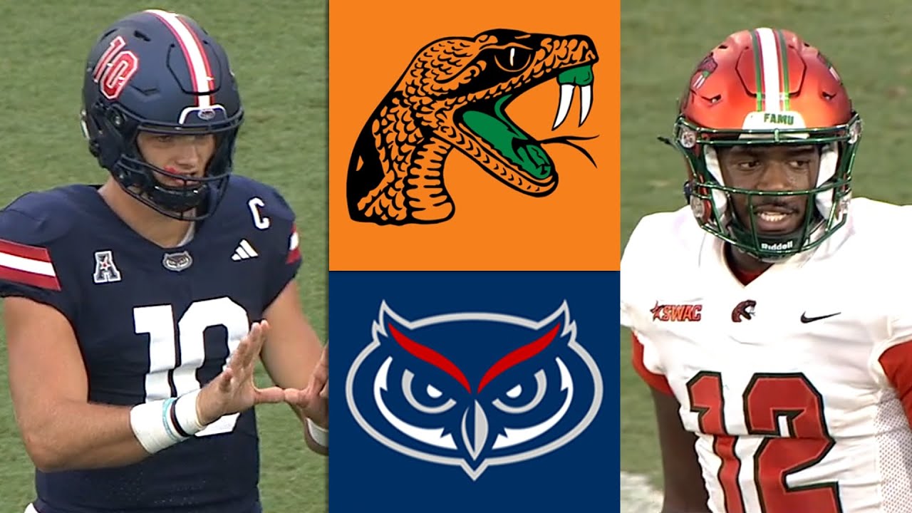 Florida A&M vs Florida Atlantic College Football Highlights Full Game 2025