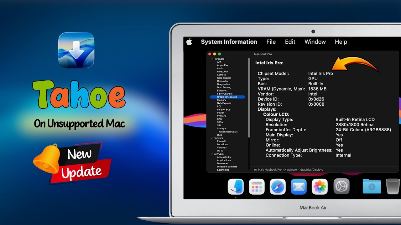 OpenCore NEW Beta is HERE! 🔥🔥🔥 OCLP Mod 3.1.7 Tested on macOS Tahoe for Unsupported Macs WiFi & GPU?