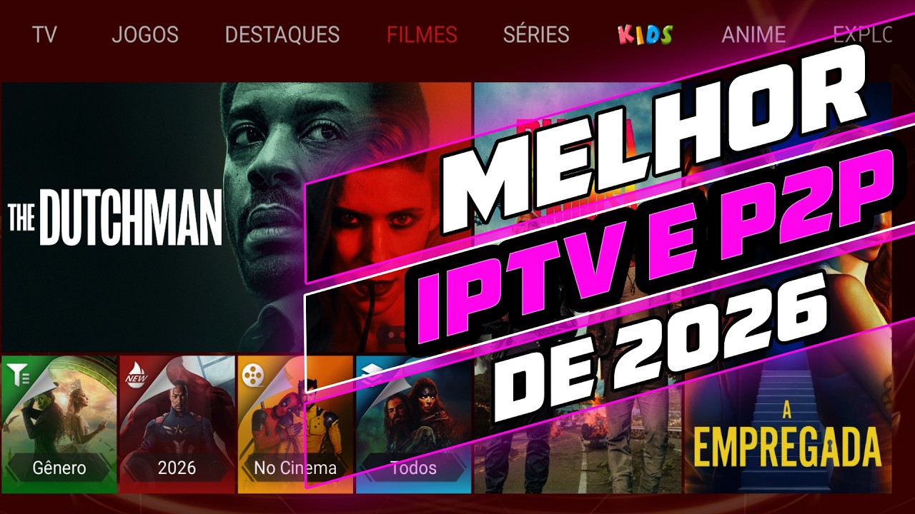 Melhores Servidores de IPTV e P2P de 2026: Top 5 para Teste