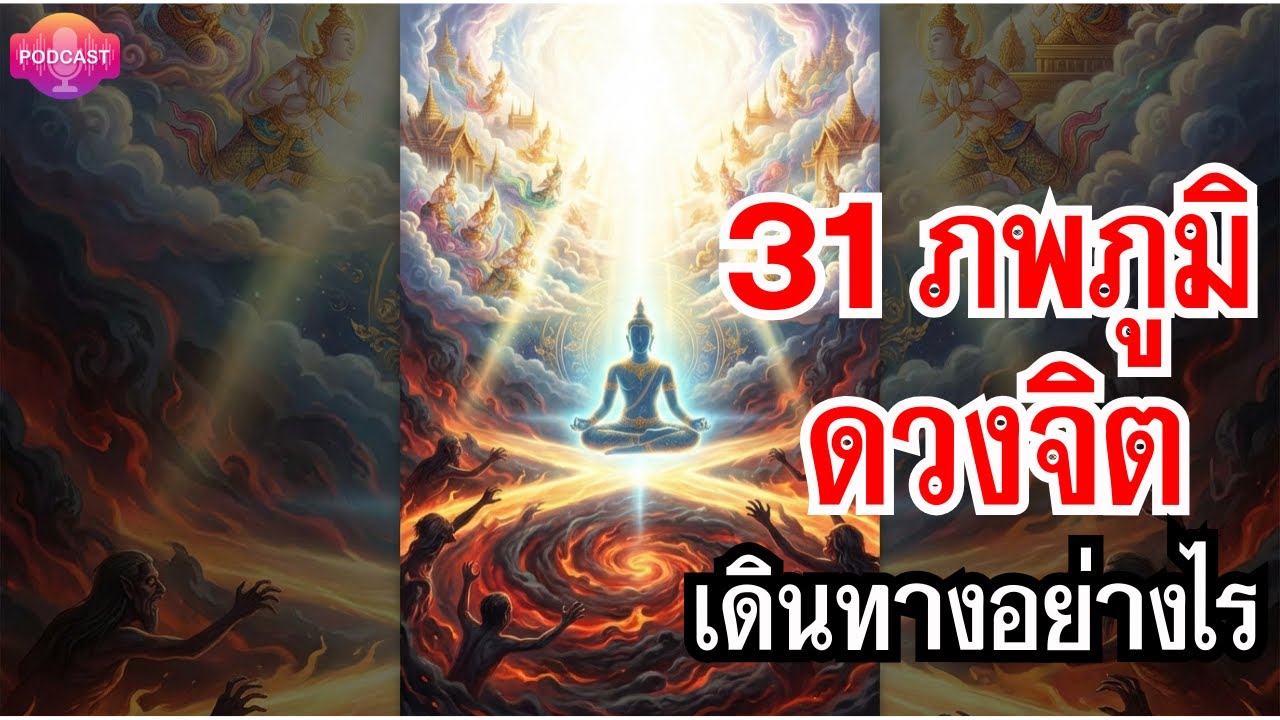 ความลับกฎแห่งกรรม: จากนรกสู่สวรรค์ ดวงจิตเดินทางอย่างไรใน 31 ภพภูมิ #31ภพภูมิ #ชีวิตหลังความตาย
