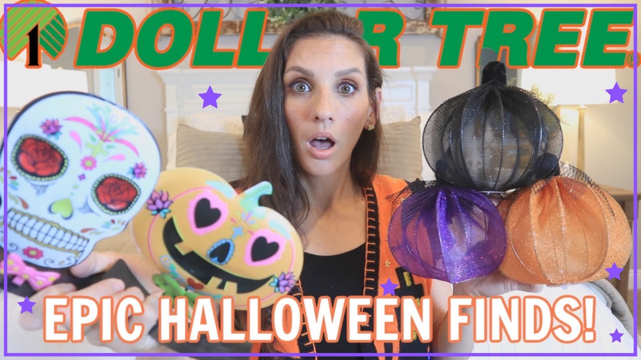 DOLLAR TREE HALLOWEEN ITEMS | The must grab finds of the week!! GET THEM FAST
