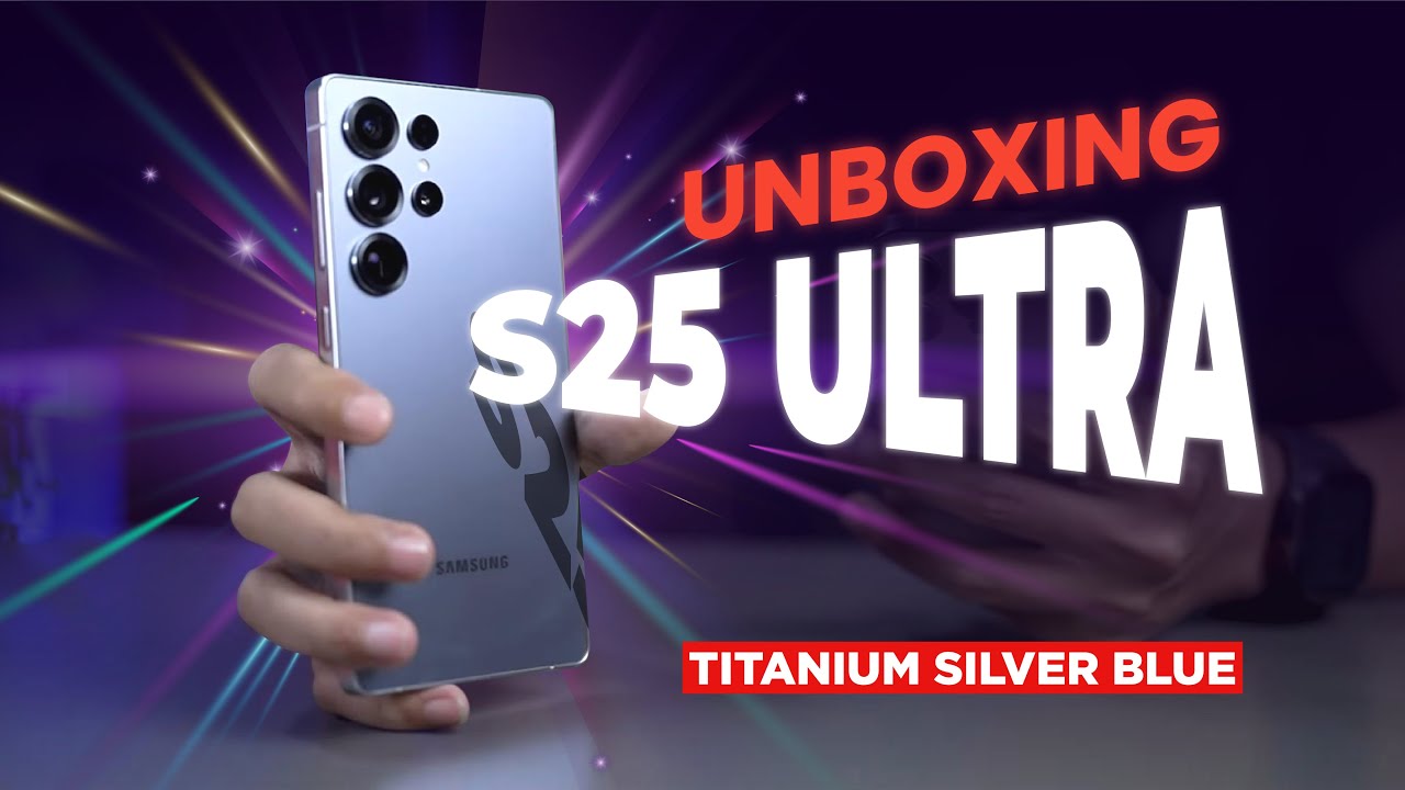 KOK JADI GINI?!🗿 Unboxing Samsung S25 Ultra Titanium Silver Blue (2025)