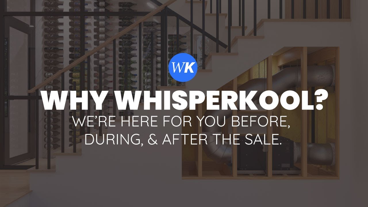 Why WhisperKOOL is the #1 Choice for Wine Cellar Cooling Systems