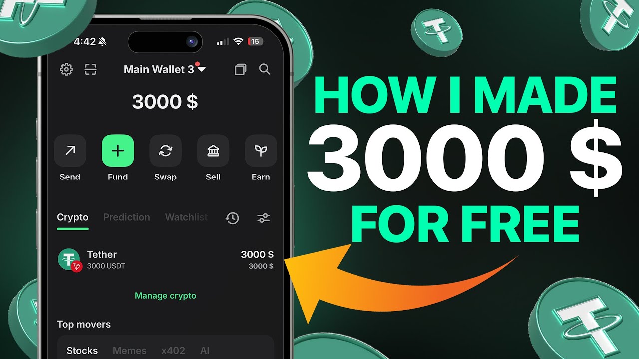Бесплатные USDT от Telegram-бота?! Как я тестирую это на реальных деньгах и зарабатываю!!!
