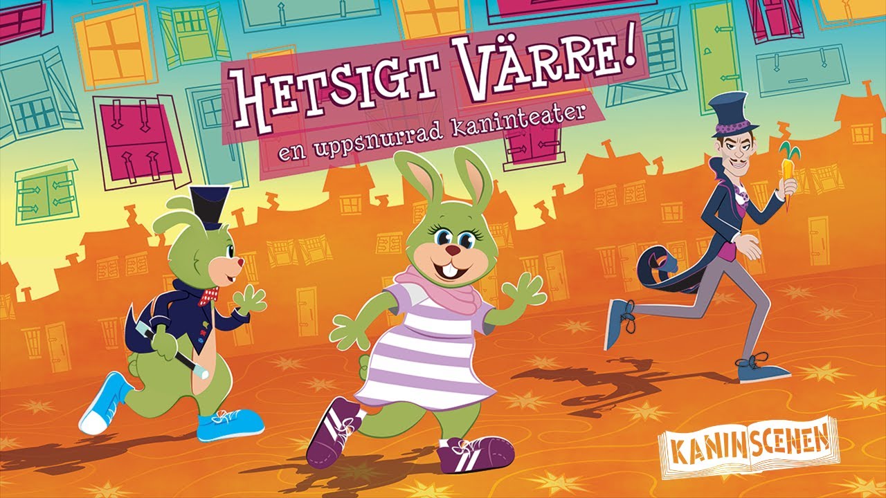 Hetsigt värre! – en uppsnurrad kaninteater 2019