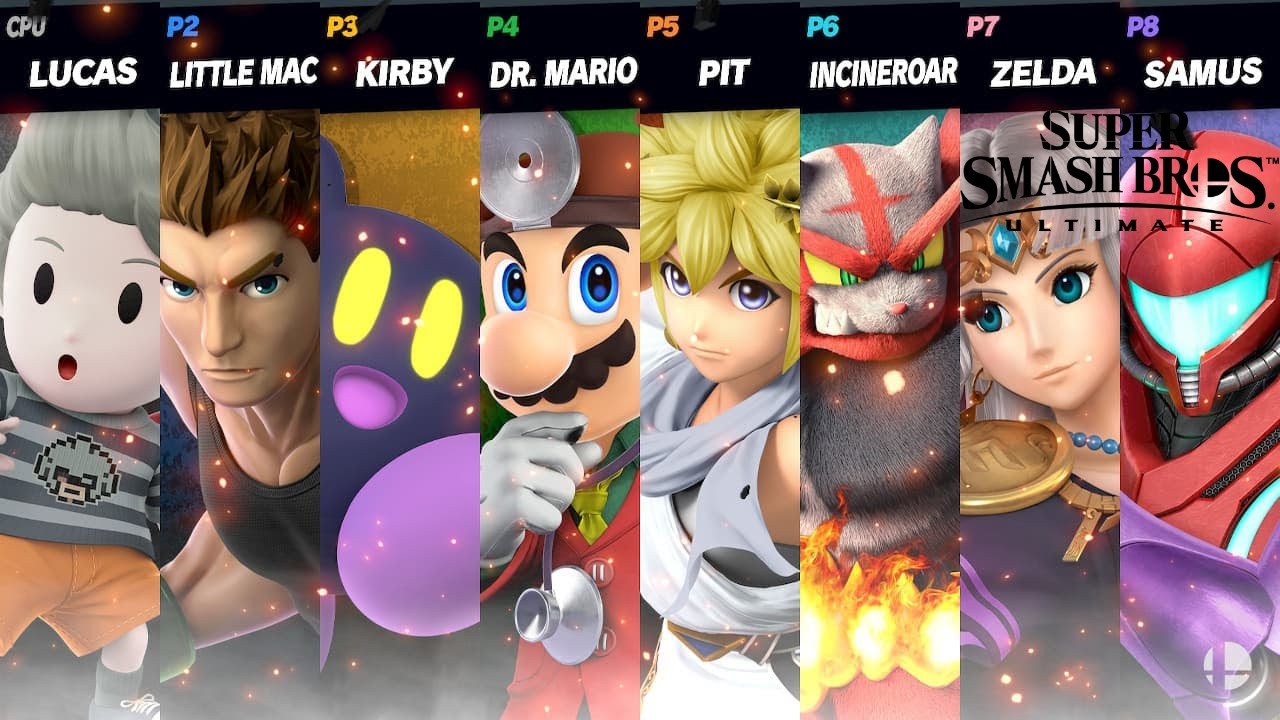 Super Smash Bros Ultimate 8 Player Smash Who Let The CPU Play!?