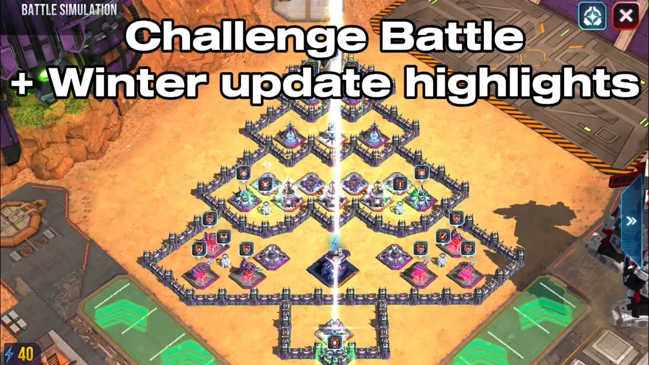 New Challenge Battle Tutorial + Winter Update Highlights 🎄 