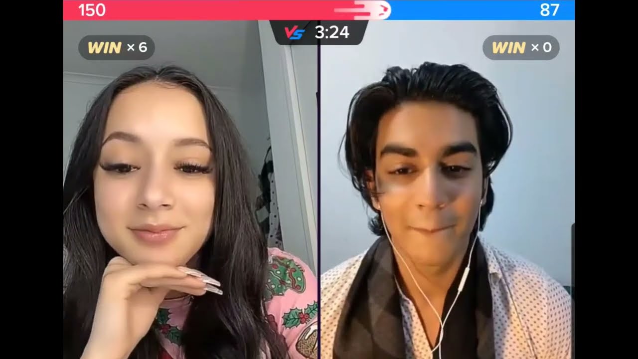 Sadia with Sahil flirt and affection entertainment match episode 94 | TikTok match explore