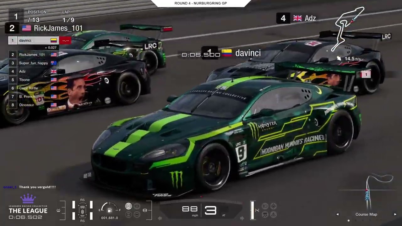 The League - Round 4: Nürburgring GP Layout - Division 1