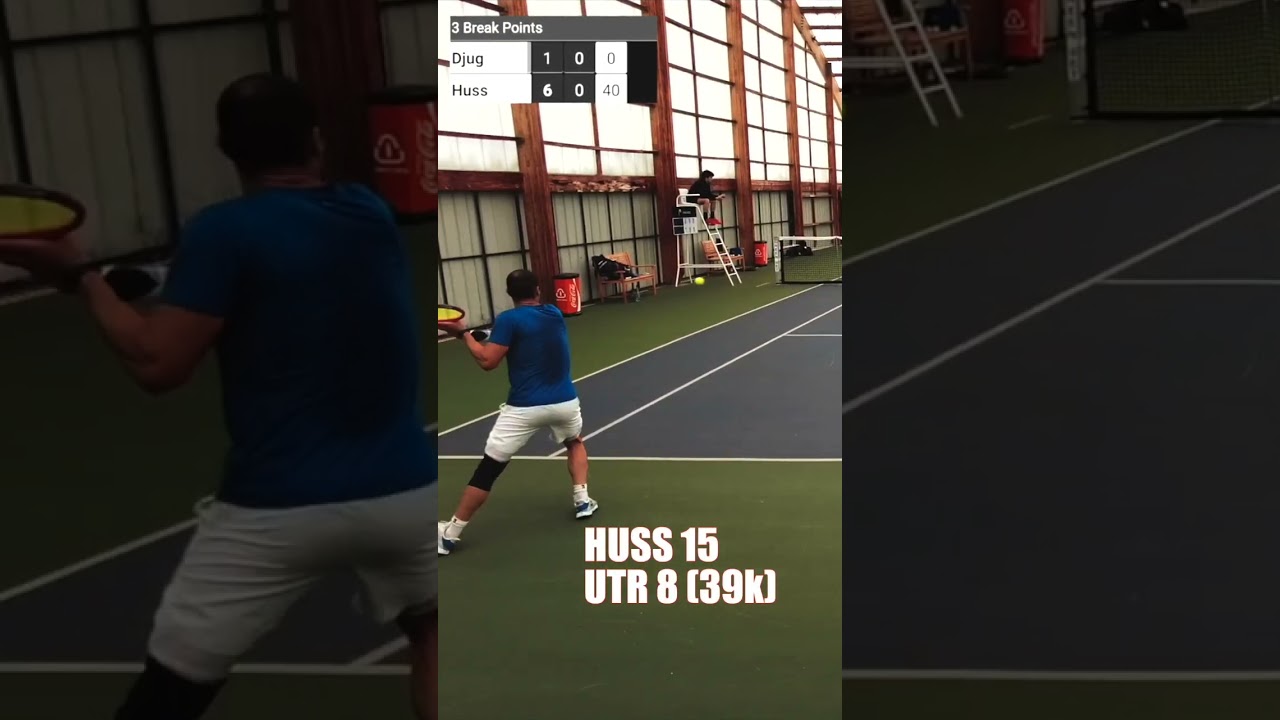 Forceful shot 🏹 #tennistournament #tennispassingshot #shorts