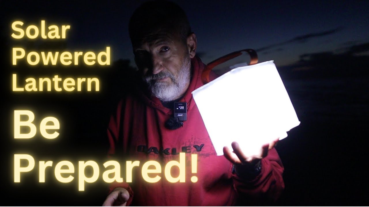Solar powered light AND charger