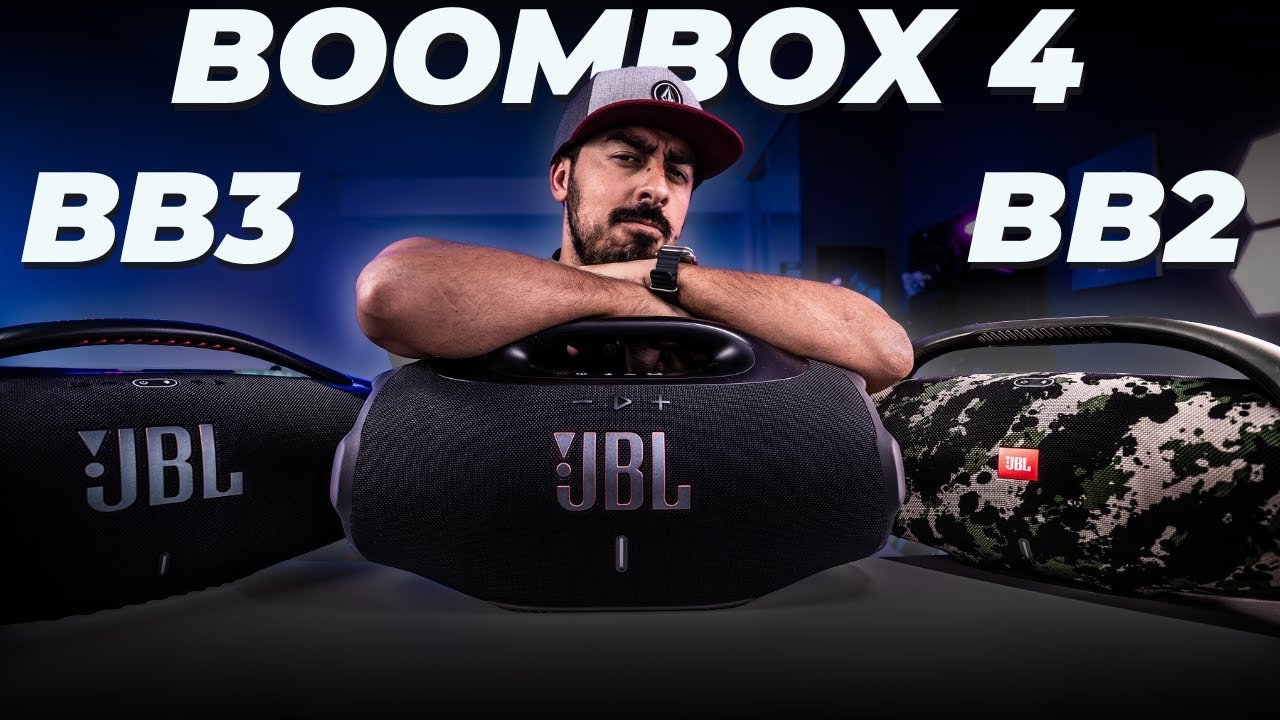 JBL BOOMBOX 4 vs BOOMBOX 3 vs BOOMBOX 2: Qual é A MELHOR Caixa de Som pra comprar? (Comparativo)