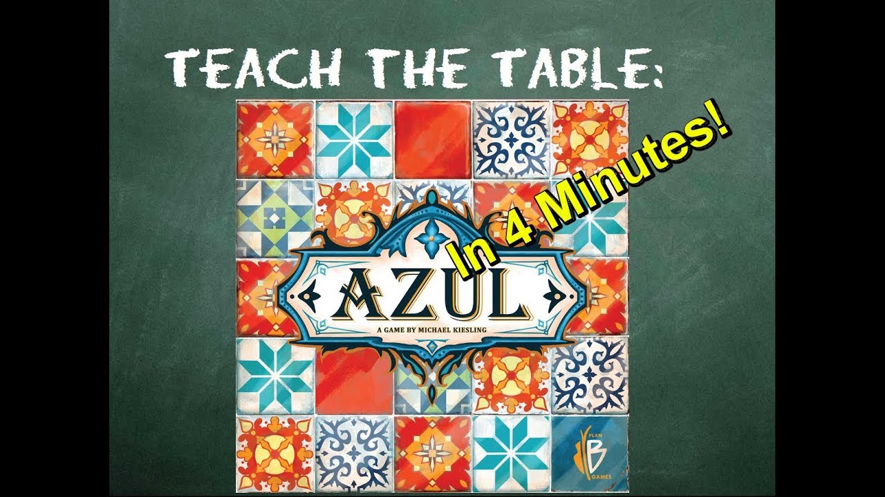 Как играть в Azul за 4 минуты