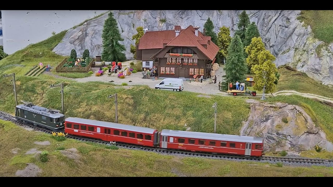 MBM &bull; Modellbahn M&uuml;nsingen - Zugfahrten Schweiz Fr&uuml;hling 2025