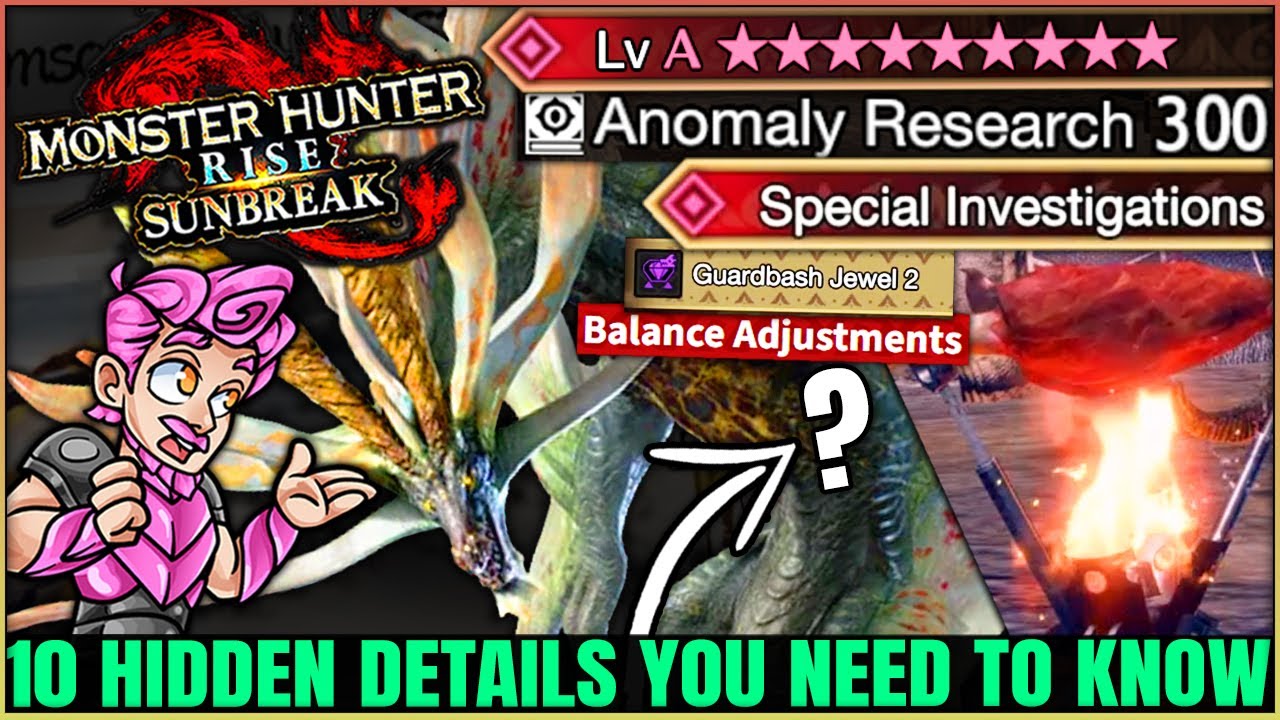 10 Title Update 5 Secrets You Didn't Know About - Tips Tricks & More - Monster Hunter Rise Sunbreak!