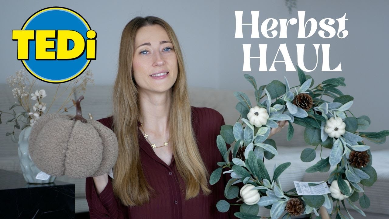 XXL Tedi Herbst Haul 2025 🍁🍄&zwj;🟫👻 I Stefanie Le