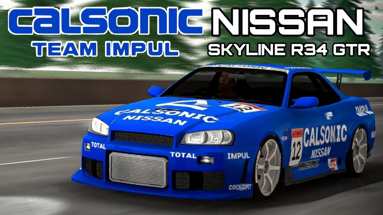 Calsonic Nissan Skyline R34 GTR Design Tutorial | Car Parking Multiplayer