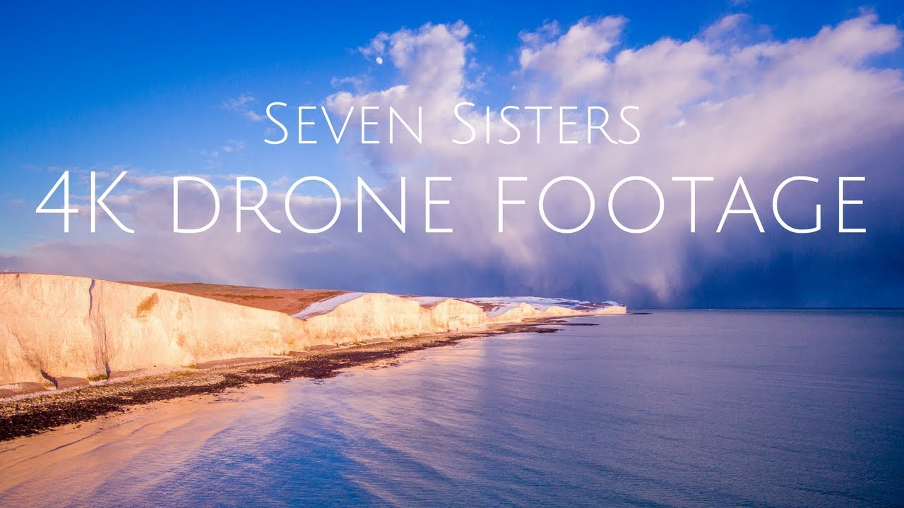 Seven Sisters and Cuckmere Haven 4K Drone Footage