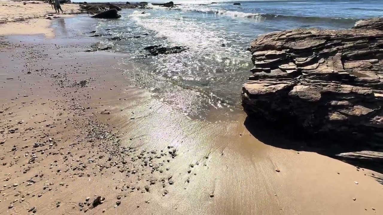 Crystal Cove Beach in Southern California.