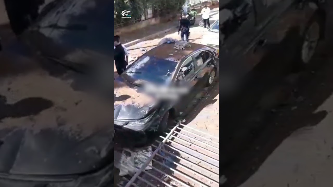 Footage shows direct mssile impact in Tel Aviv