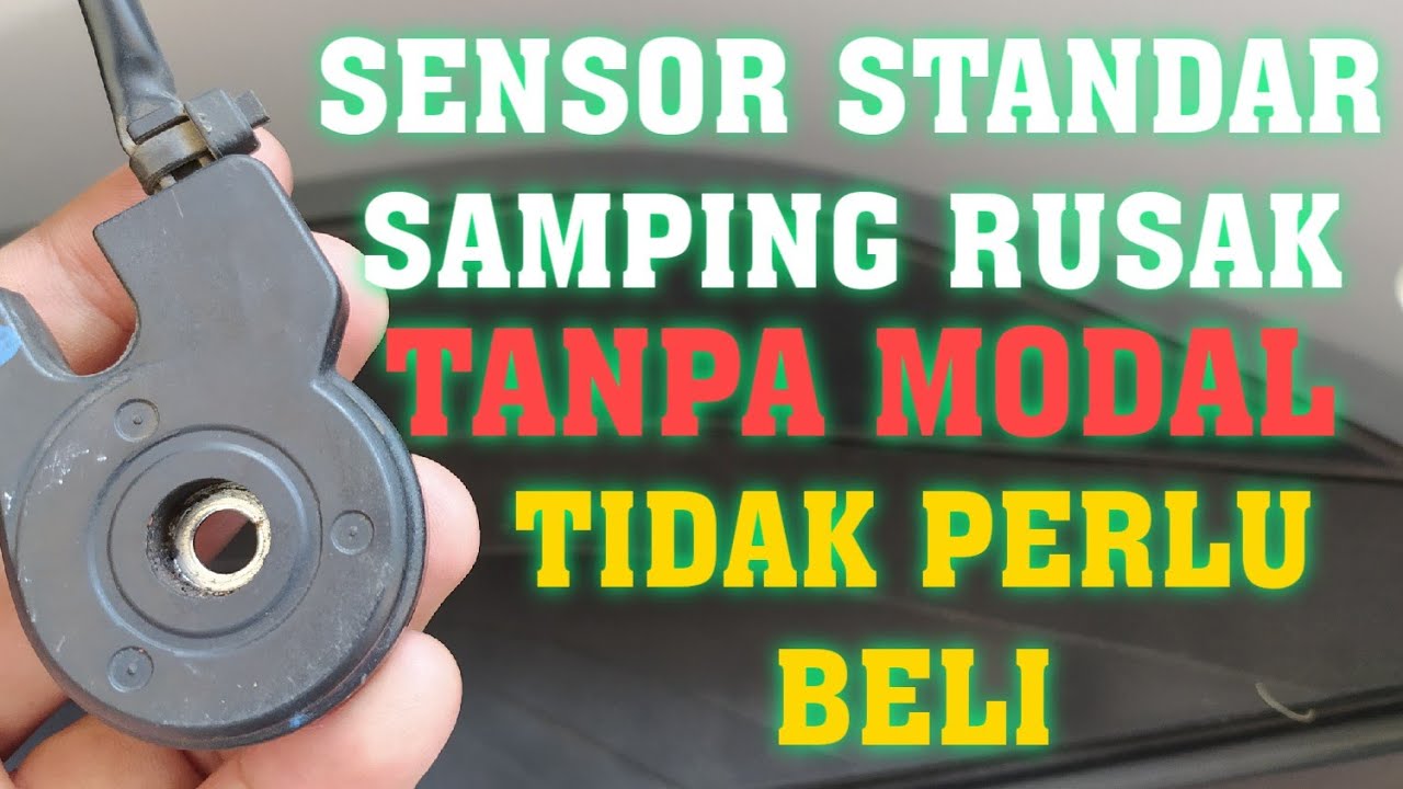 SENSOR STANDAR SAMPING AEROX RUSAK, BETULKAN SENDIRI TANPA MODAL