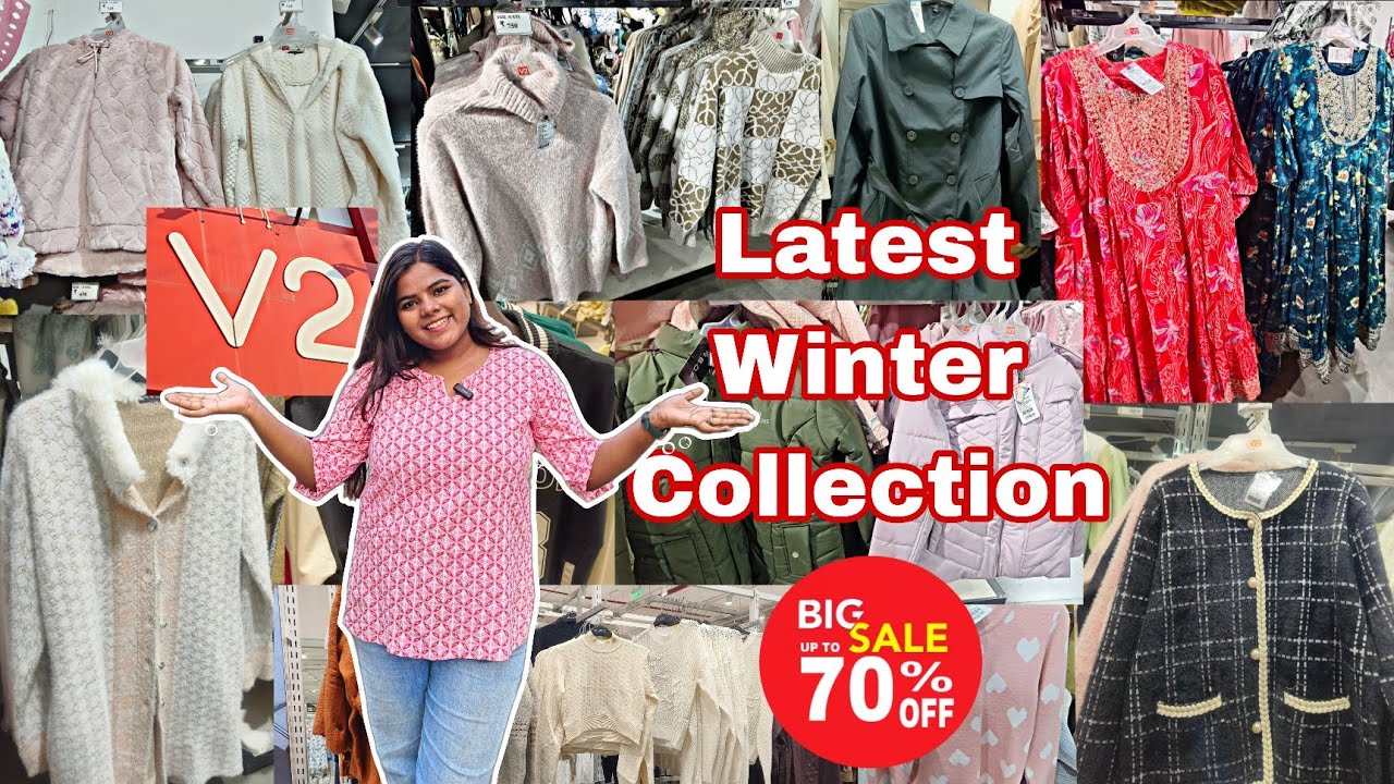 V2 Winter Collection 2025: Mix & Match Budget Looks | V2 November Collection Affordable Winter Wears