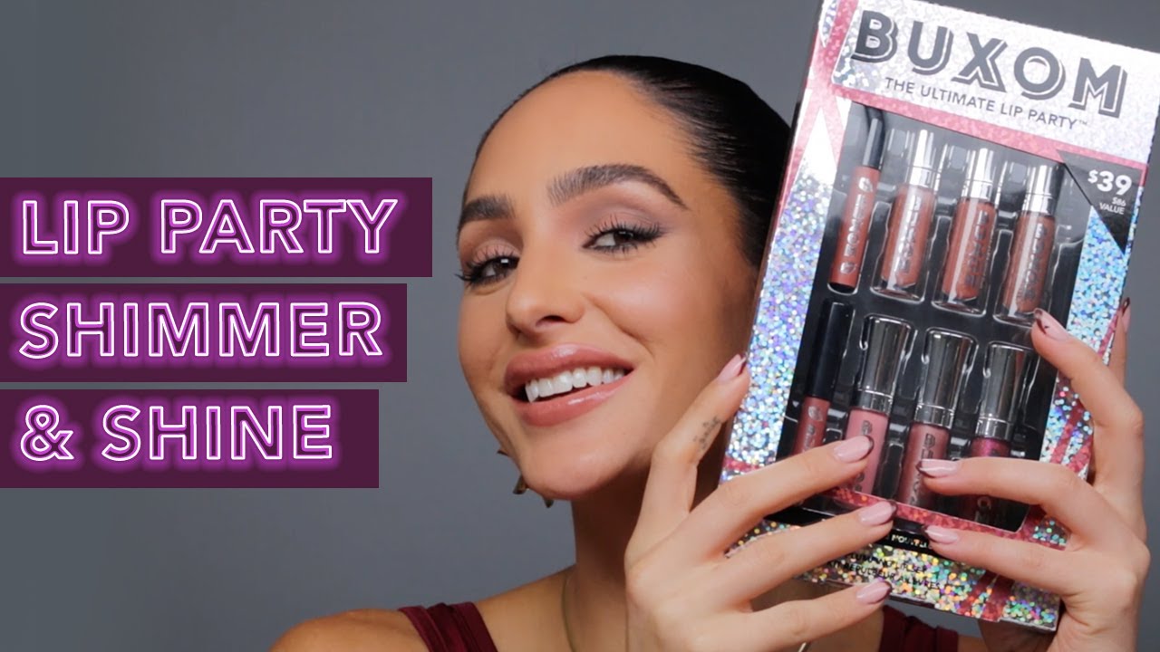 The Ultimate Lip Party Plumping Lip Kit with NEW Full-On Plumping Lip Polish Shades
