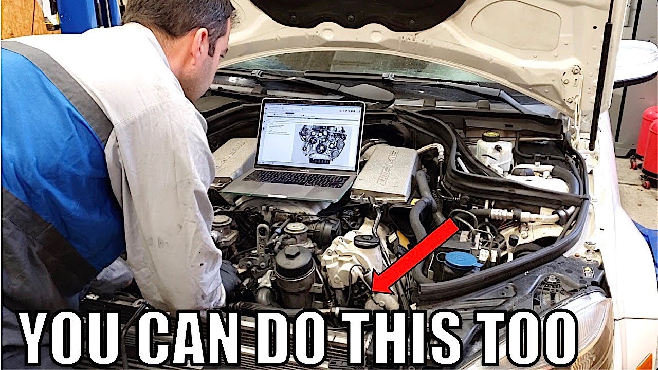 My C63 AMG Was A Total Nightmare Until I Learned This 1 Trick. 6.2-Liter AMG V8 DIY Hack. Must Watch