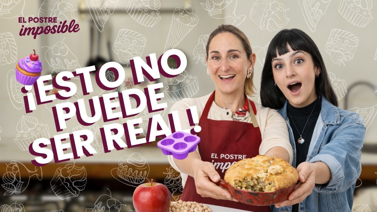 ¿Crumble de manzana con GARBANZOS? 🫘 Puse en aprietos a @giarosalino
