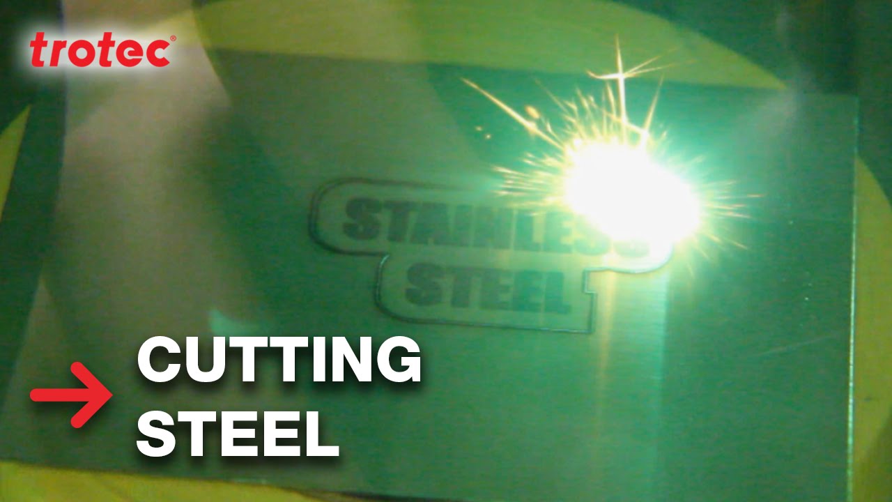 Cutting Steel with a Laser Machine | SpeedMarker 300
