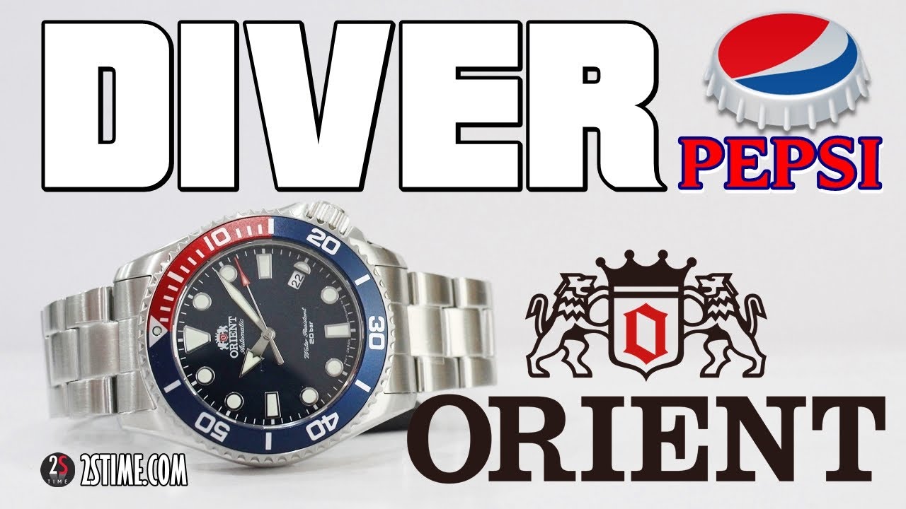 ORIENT Diver RA-AC0K03L PEPSI Bezel | The NEW Iconic Watch Under 300