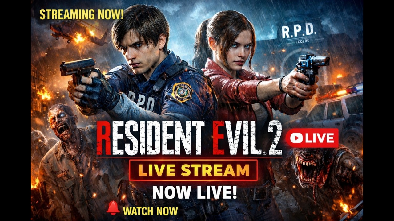 Resident Evil 2 Remake LIVE Claire's Version of Events 