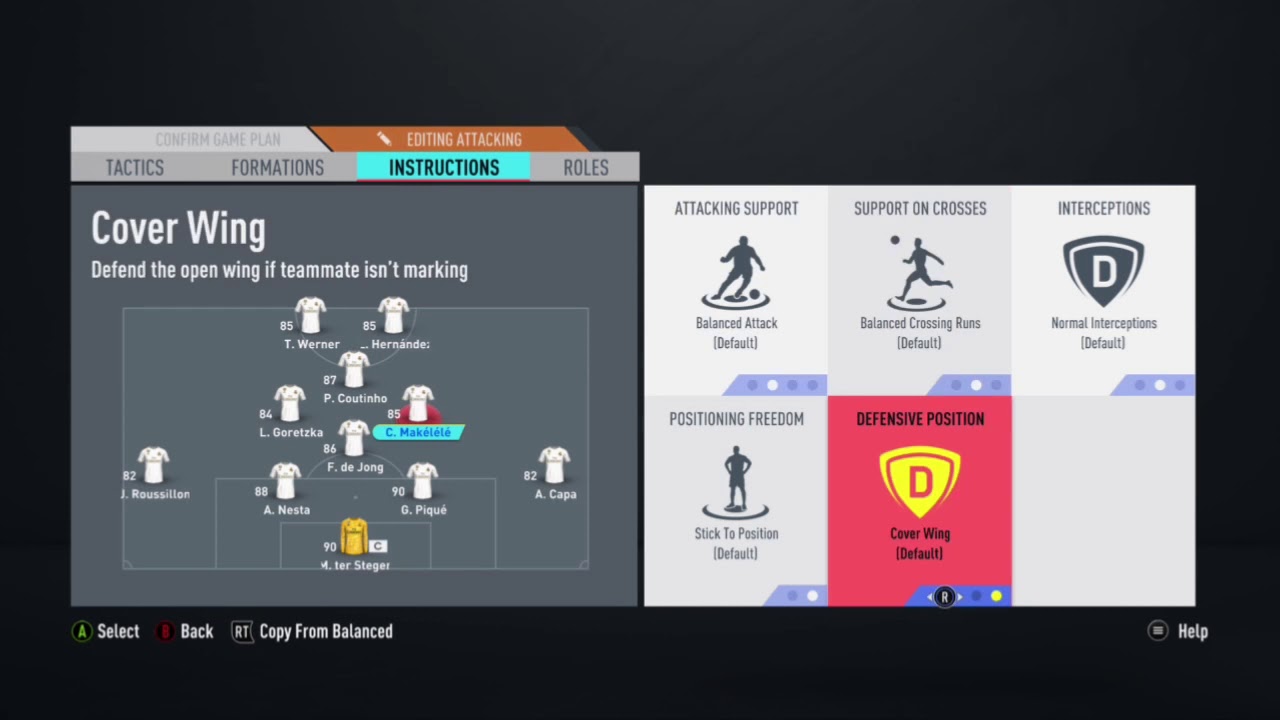 41212(2) Custom Tactics & Player Instructions! (INSANELY GOOD) FIFA 20