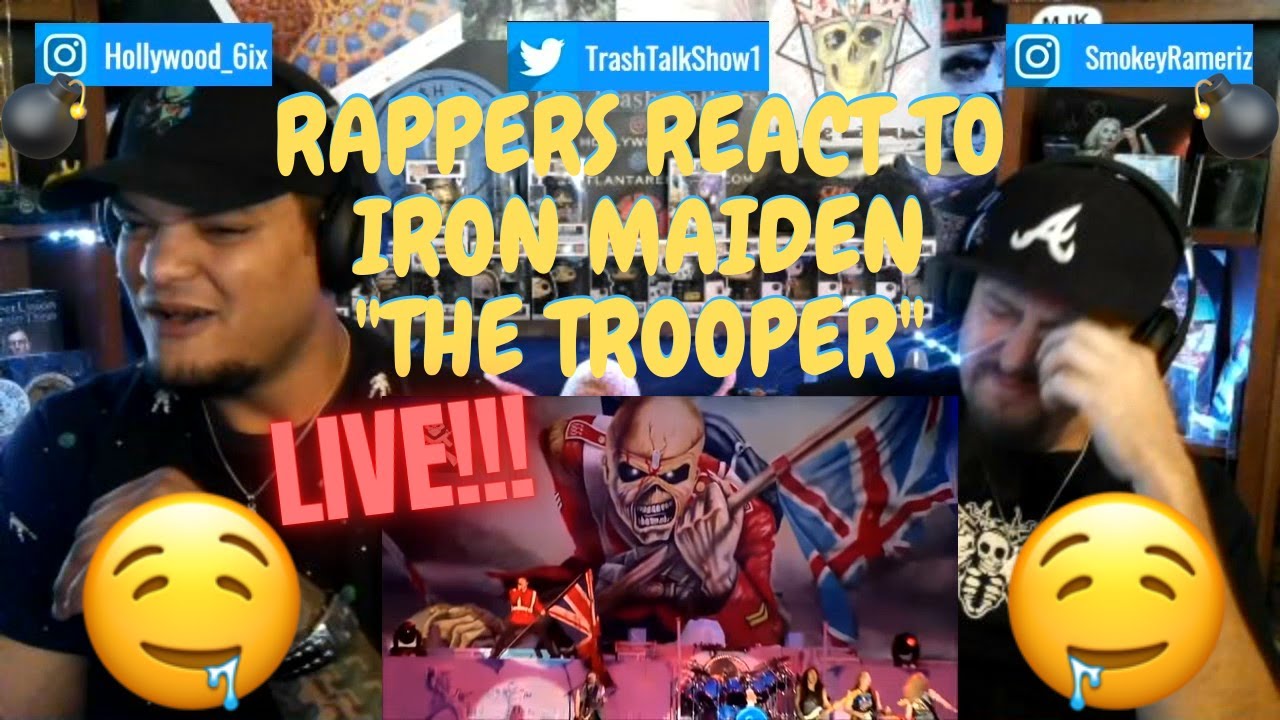 Rappers React To Iron Maiden 